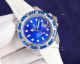 Swiss Quality Replica Rolex Submariner Blue Dial Diamond Bezel Blue Strap (7)_th.jpg